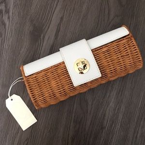 White Ratan Clutch